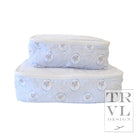 PACKING BUDDY - FLORAL MEDALLION BLUE