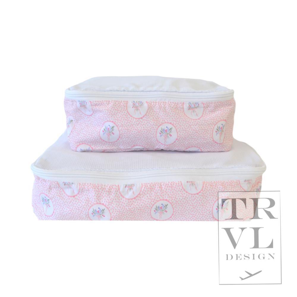 PACKING BUDDY - FLORAL MEDALLION PINK