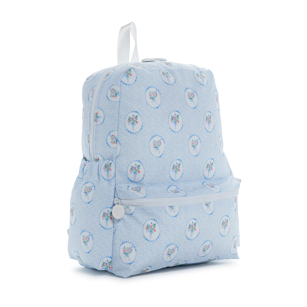 Backpacker - Backpack Floral Medallion Blue