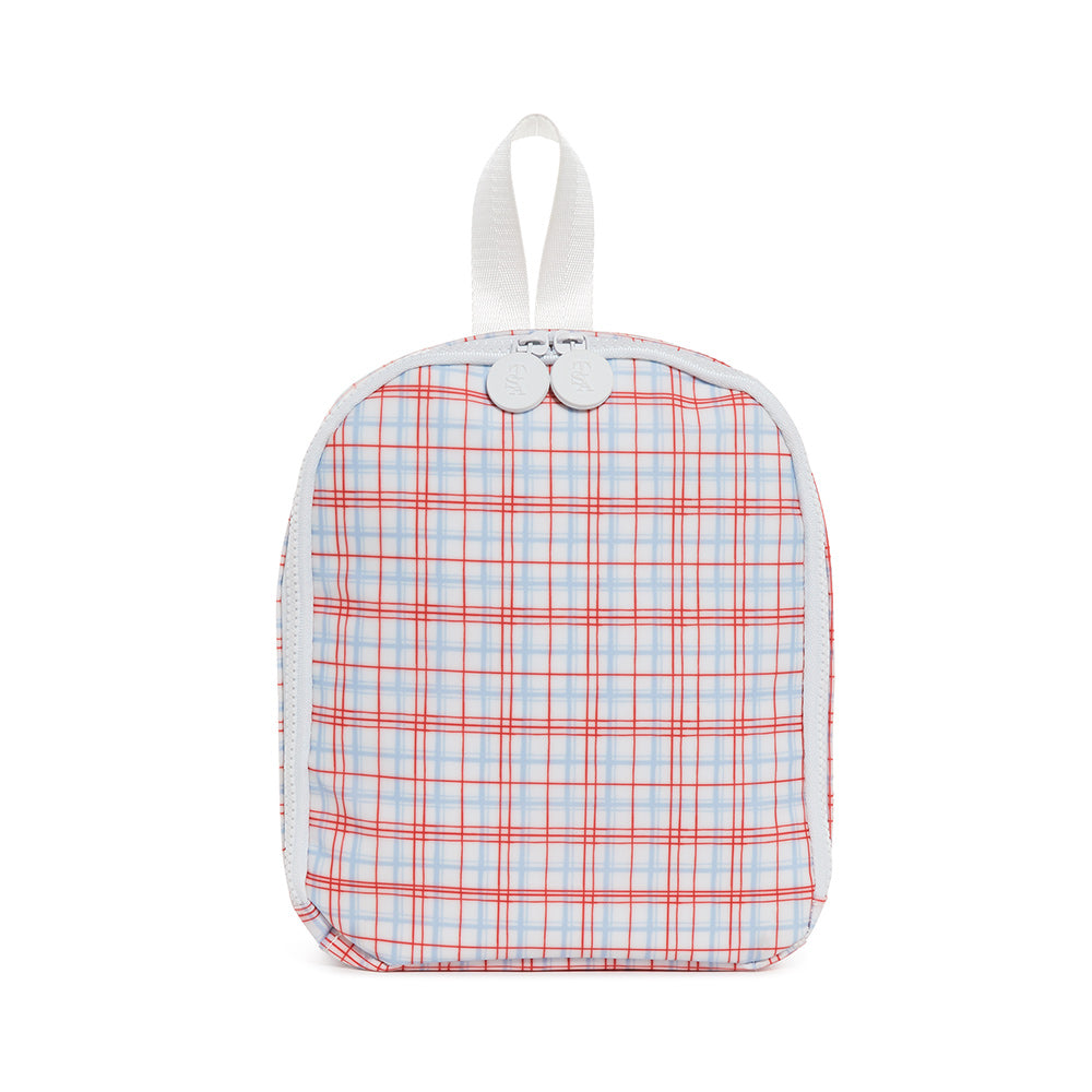 Bring It Lunch Bag - Classic Plaid Red