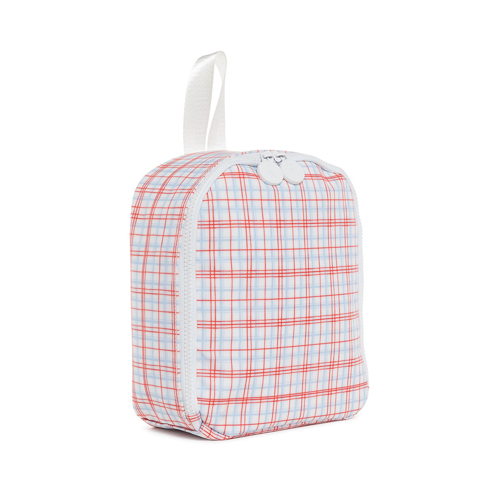 Bring It Lunch Bag - Classic Plaid Red