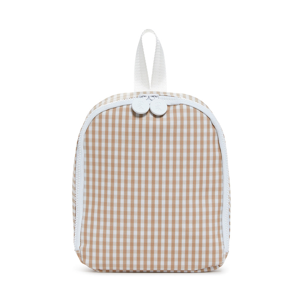 Bring It Lunch Bag - Gingham Khaki Bags