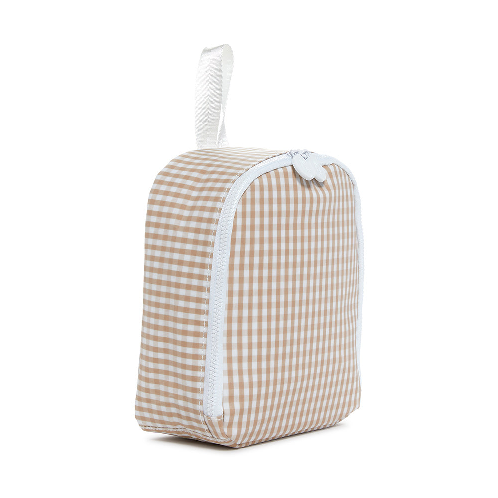 Bring It Lunch Bag - Gingham Khaki Bags