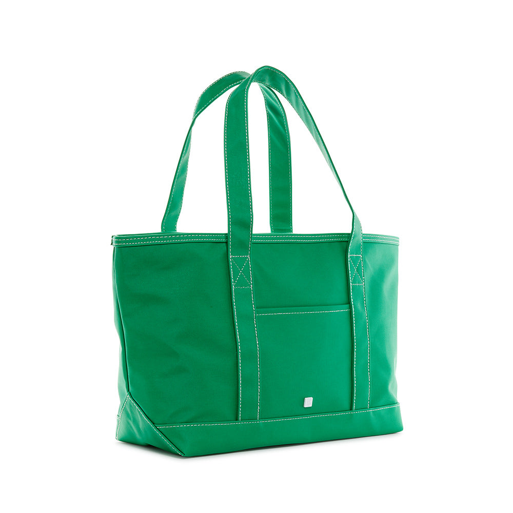 Medium Tote - Midi Coated Kelly Green *New!