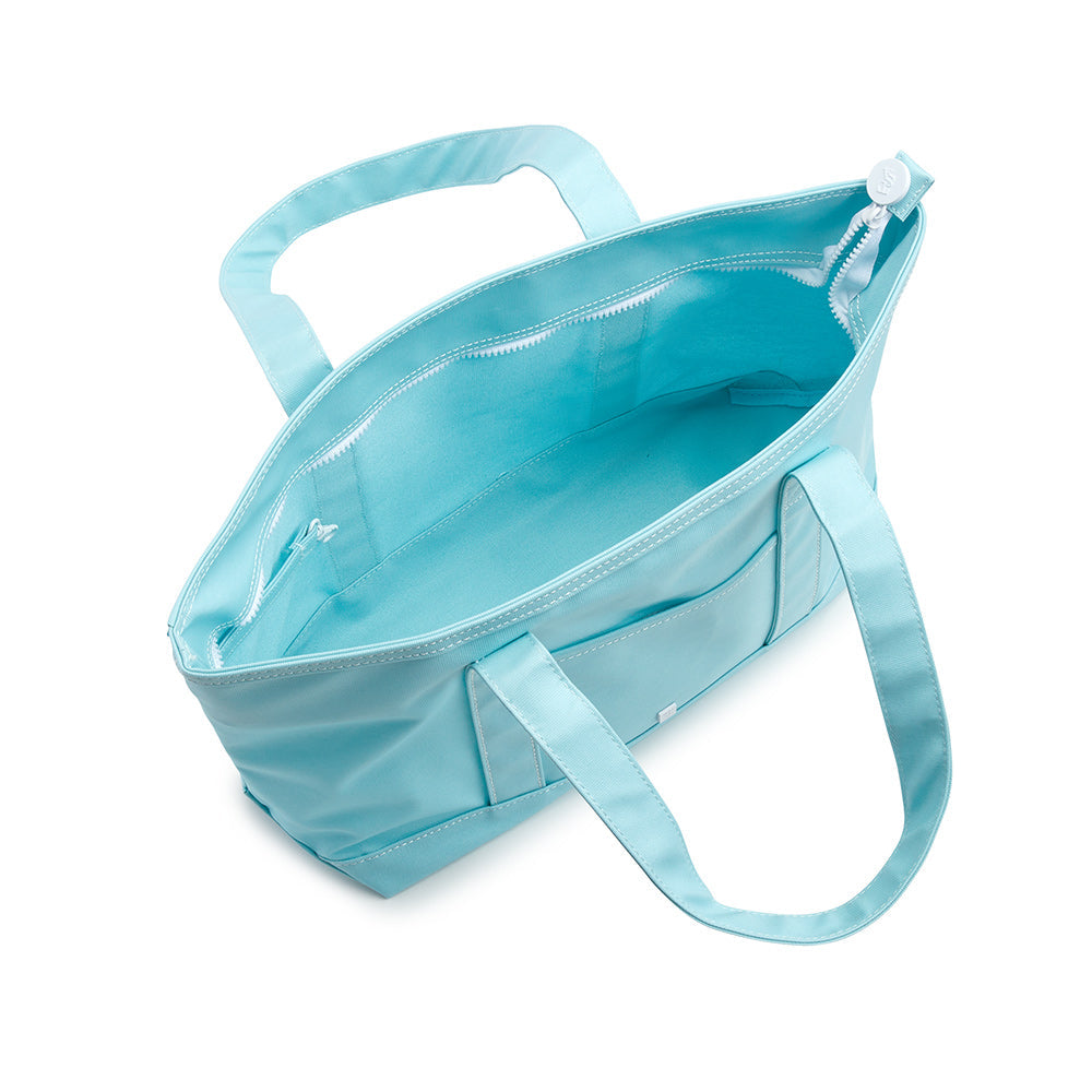 Maxi Tote - Coated Canvas Large Lake Blue *New In Stock!
