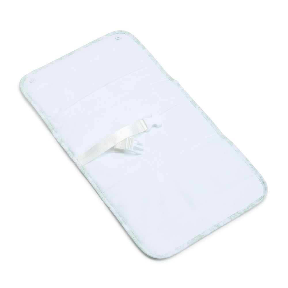 Game Changer Pad - Bunny Toile Green Changing Mats