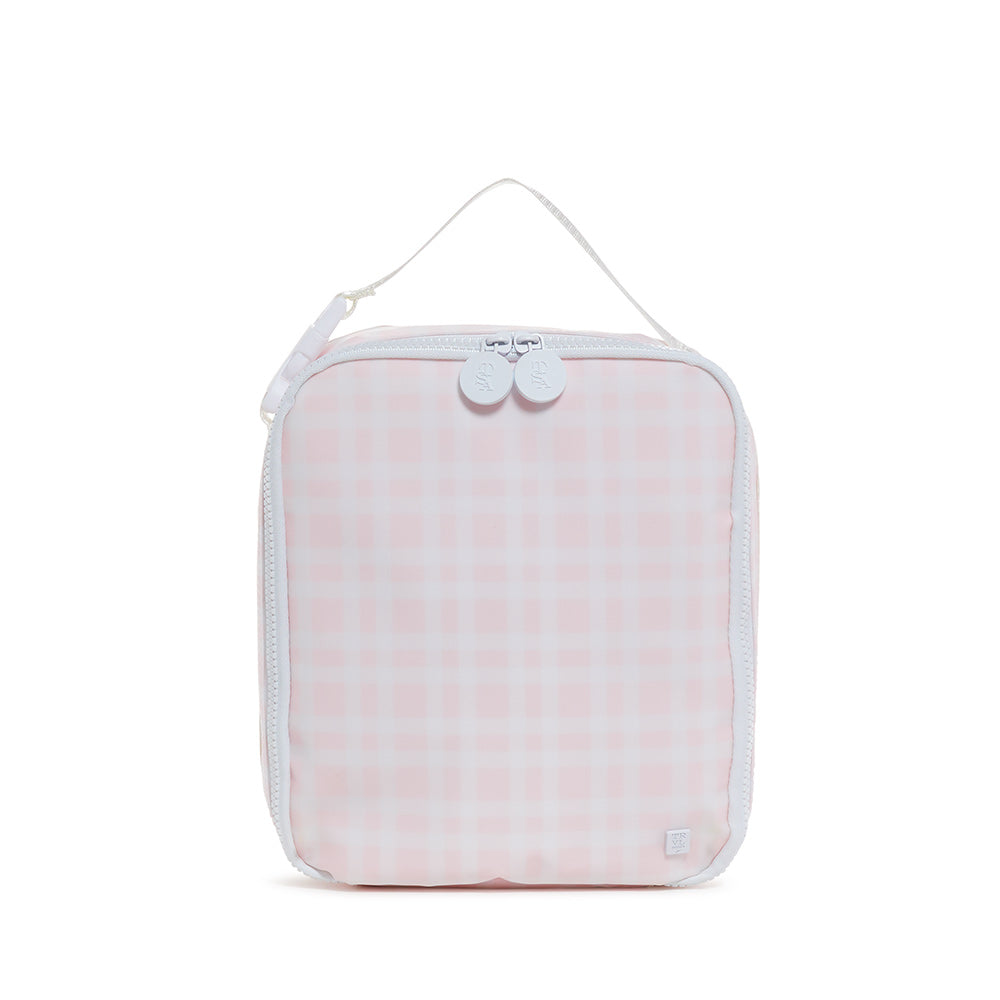 Lunch Box Insulated Lunch Bag - Pimlico Plaid Pink *New Shape! Bags