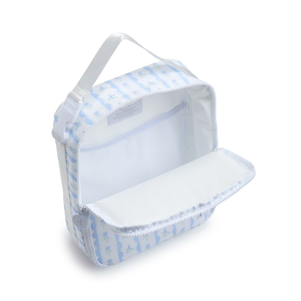 Lunch Box Insulated Lunch Bag - Ribbon Floral Blue *New! Bags