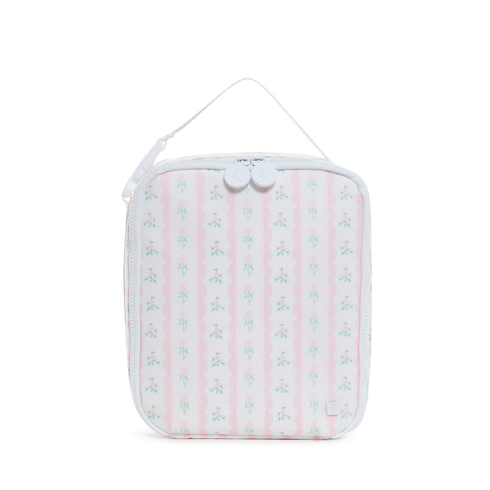 Lunch Box Insulated Lunch Bag - Ribbon Floral Pink Bags