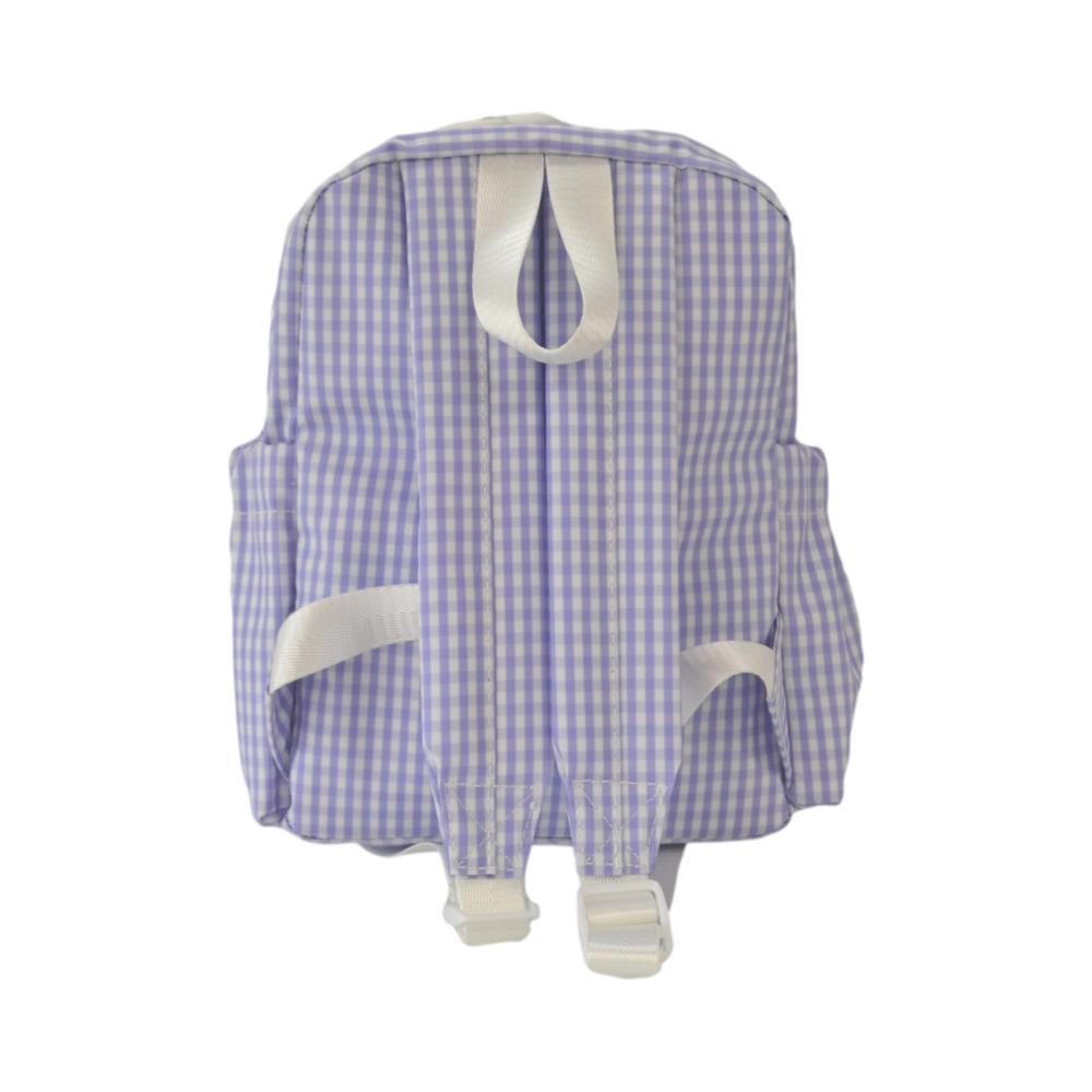 MINI BACKER - GINGHAM LILAC  NEW!