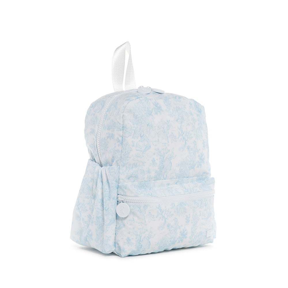 Mini Backer - Bunny Toile Blue Backpack Backpacks