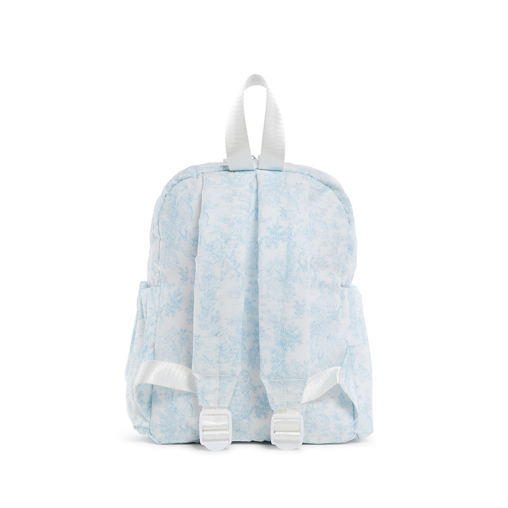 Mini Backer - Bunny Toile Blue Backpack Backpacks