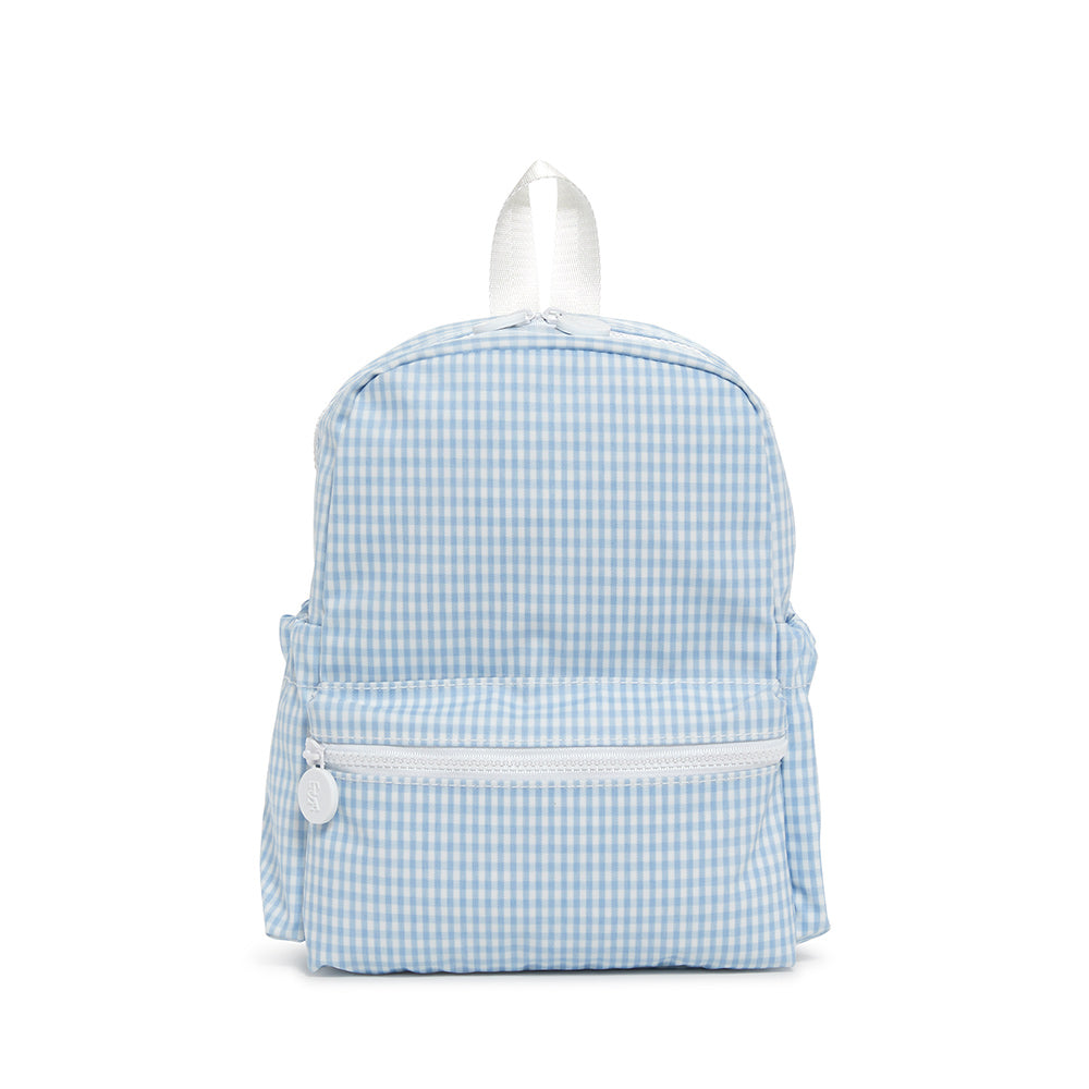 Mini Backer - Gingham Mist Backpacks