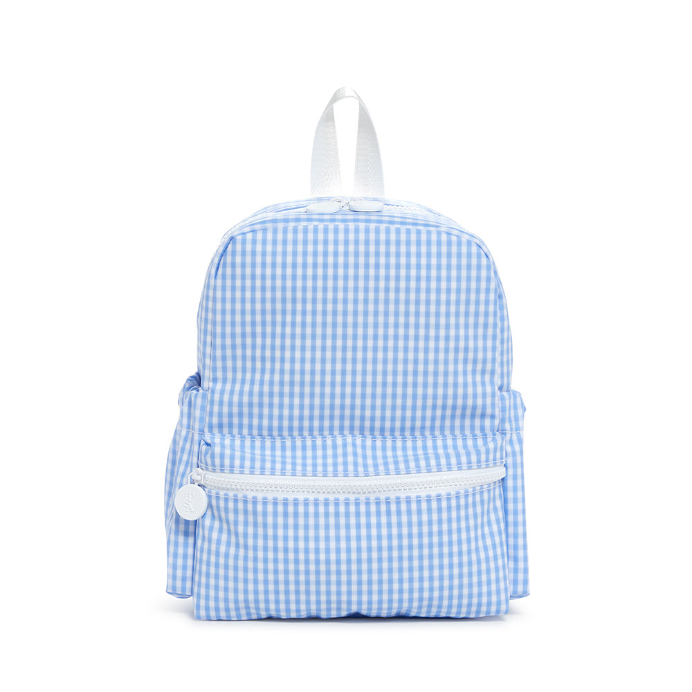 Mini Backer - Gingham Sky Backpacks