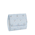 Mini Rollup Hanging Bag - Floral Medallion Blue