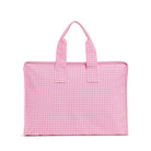 Overnight Tote - Gingham Pink Tote Bags