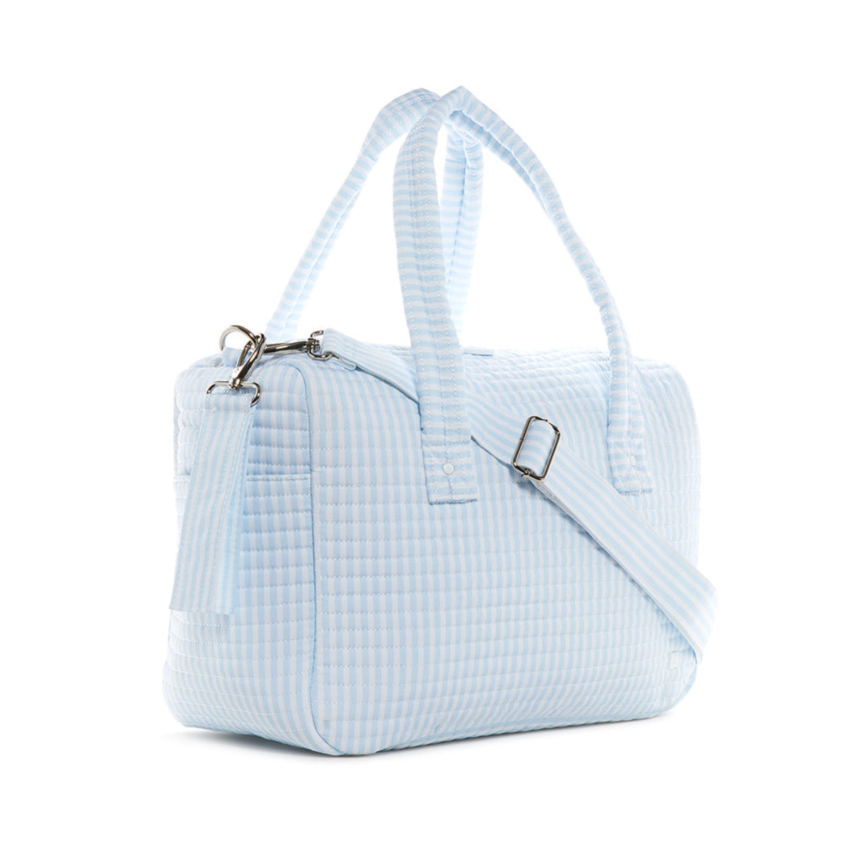 Quilted Stroller Bag - Pimlico Stripe Blue *New!