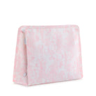 Roadie Large - Bunny Toile Pink Zip Pouch *New!