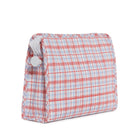 Roadie Large - Classic Plaid Red Zip Pouch