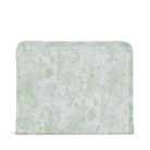 Roadie Large - Bunny Toile Green Zip Pouch *New!