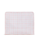 Roadie Large - Pimlico Plaid Pink Zip Pouch Travel Pouches