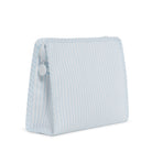 Roadie Large - Pimlico Stripe Blue Zip Pouch