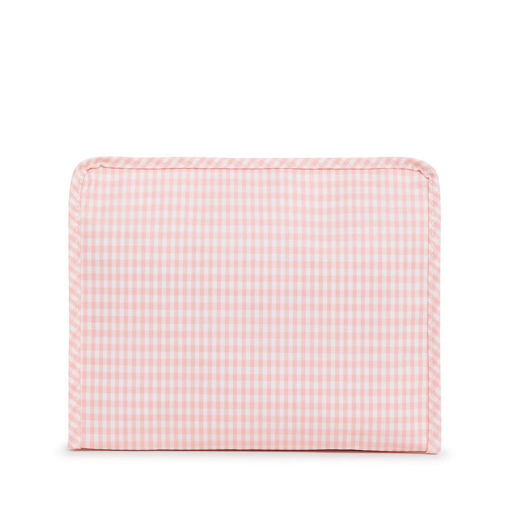 Roadie Large - Gingham Taffy Travel Pouches