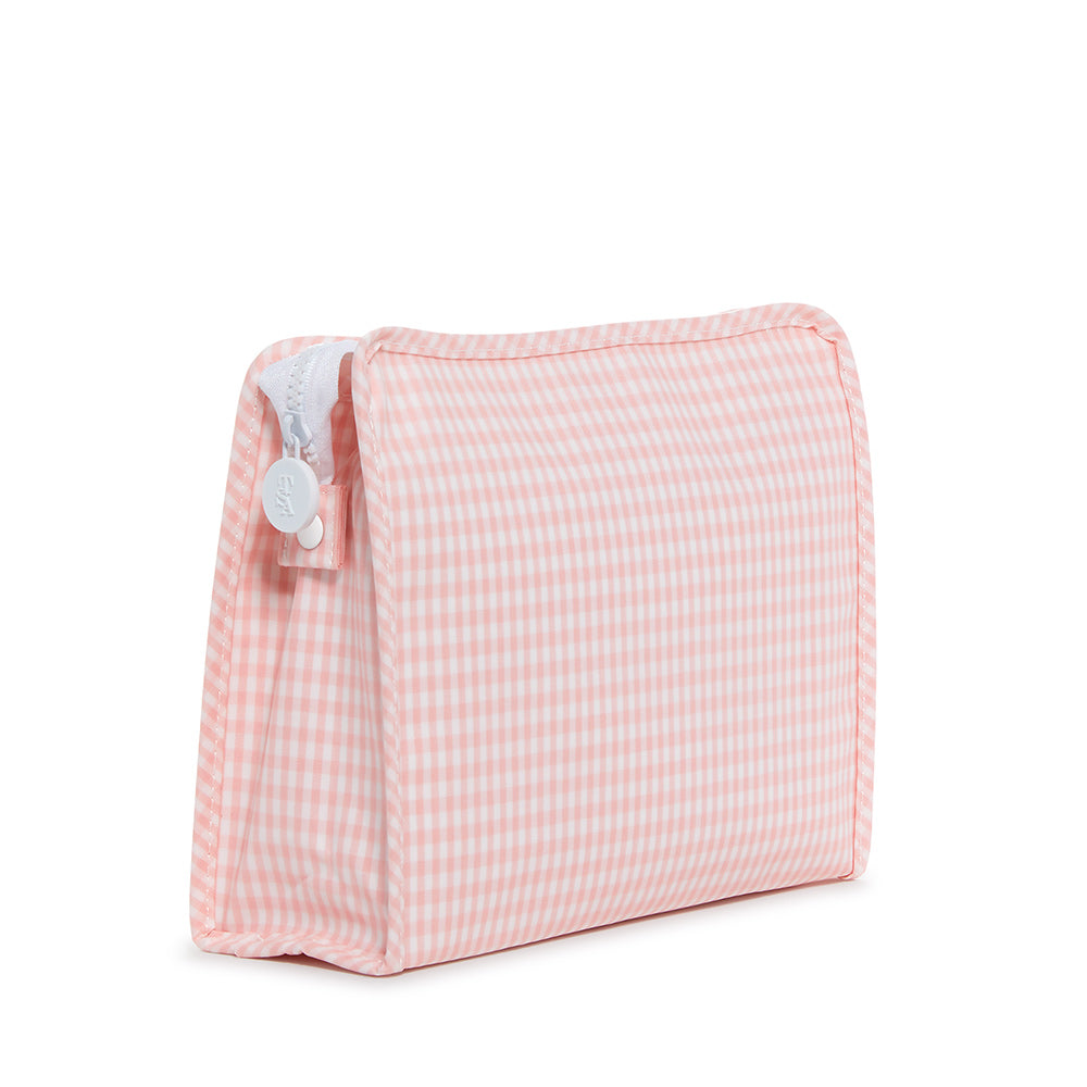 Roadie Large - Gingham Taffy Travel Pouches