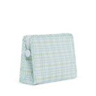 Roadie Medium - Classic Plaid Green Zip Pouch