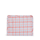 Roadie Medium - Classic Plaid Red Zip Pouch