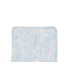 Roadie Medium - Bunny Toile Blue Zip Pouch *New!