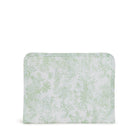 Roadie Medium - Bunny Toile Green Zip Pouch *New!