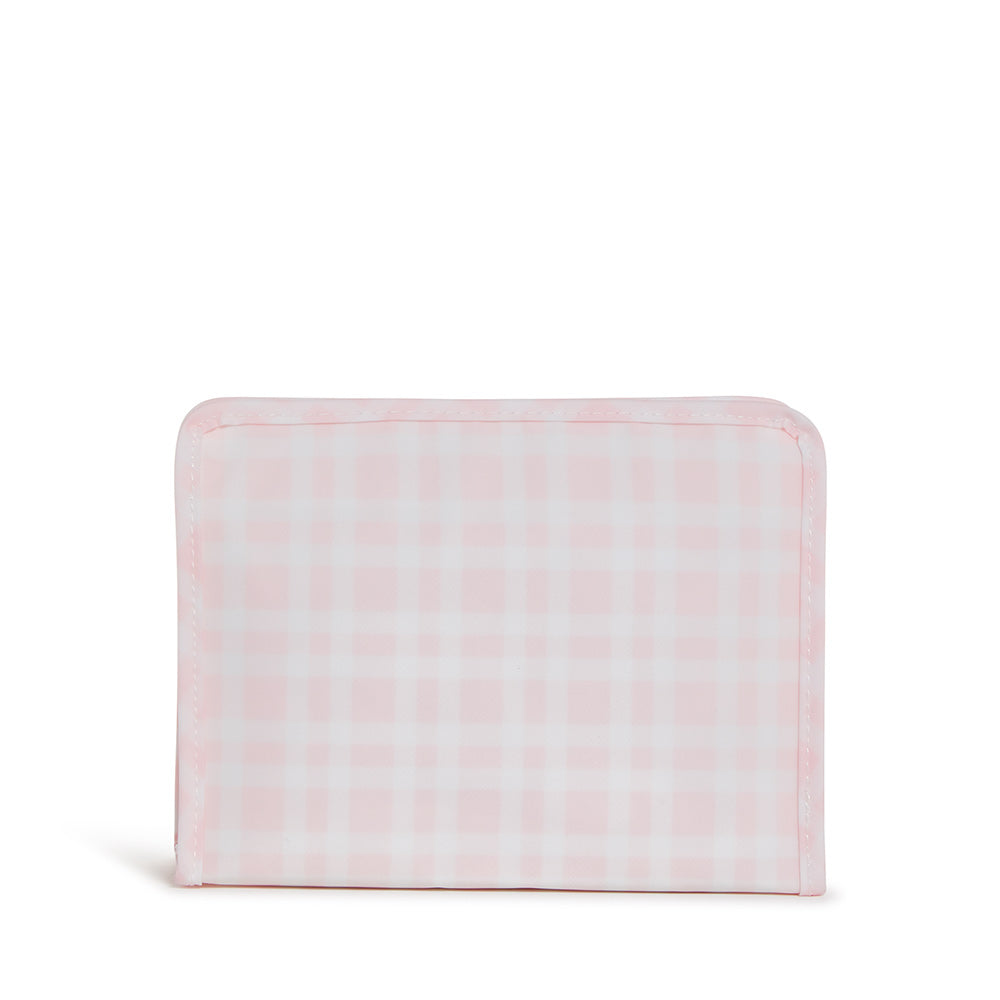 Roadie Medium - Pimlico Plaid Pink Zip Pouch *New! Travel Pouches