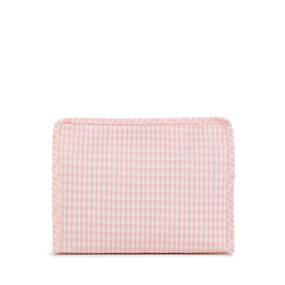 Roadie Medium - Gingham Taffy Travel Pouches