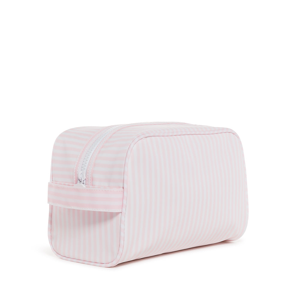 Stowaway - Toiletry Bag Pimlico Stripe Pink