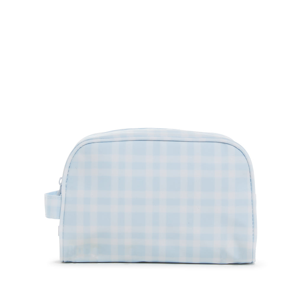 Stow It - Pimlico Plaid Blue Dopp Bag Cosmetic & Toiletry Bags