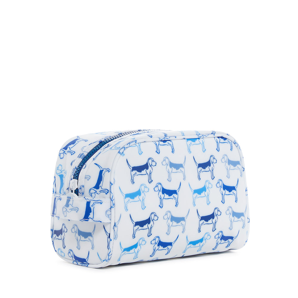 Stow It - Puppy Love Blue Dopp Kit Bag Cosmetic & Toiletry Bags