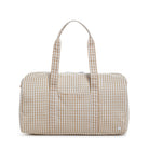 Weekender - Gingham Khaki Duffel Bag Bags