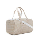 Weekender - Gingham Khaki Duffel Bag Bags