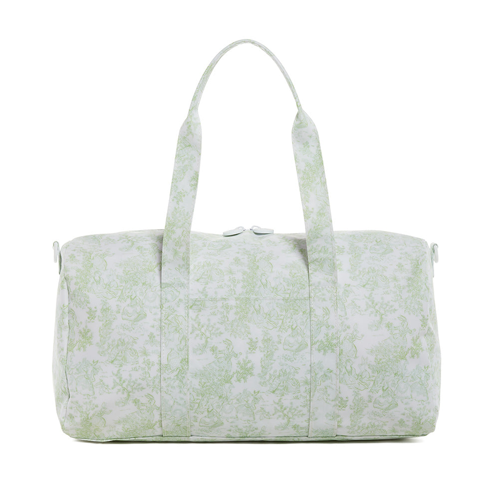 Weekender - Bunny Toile Green Duffel Bag