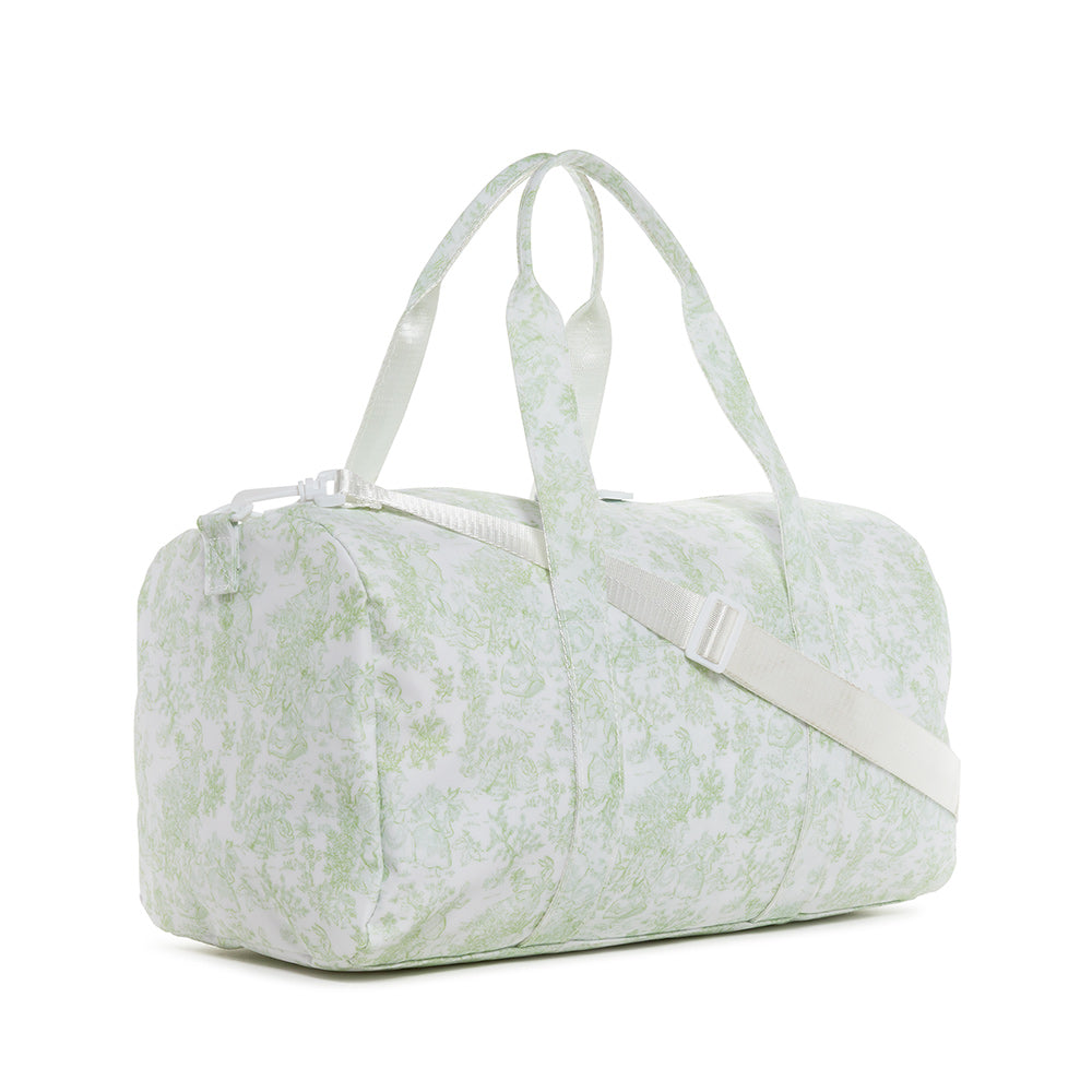 Weekender - Bunny Toile Green Duffel Bag