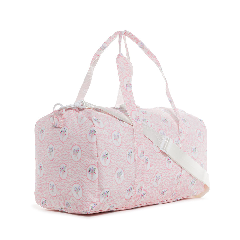 Weekender - Floral Medallion Pink Duffel Bag