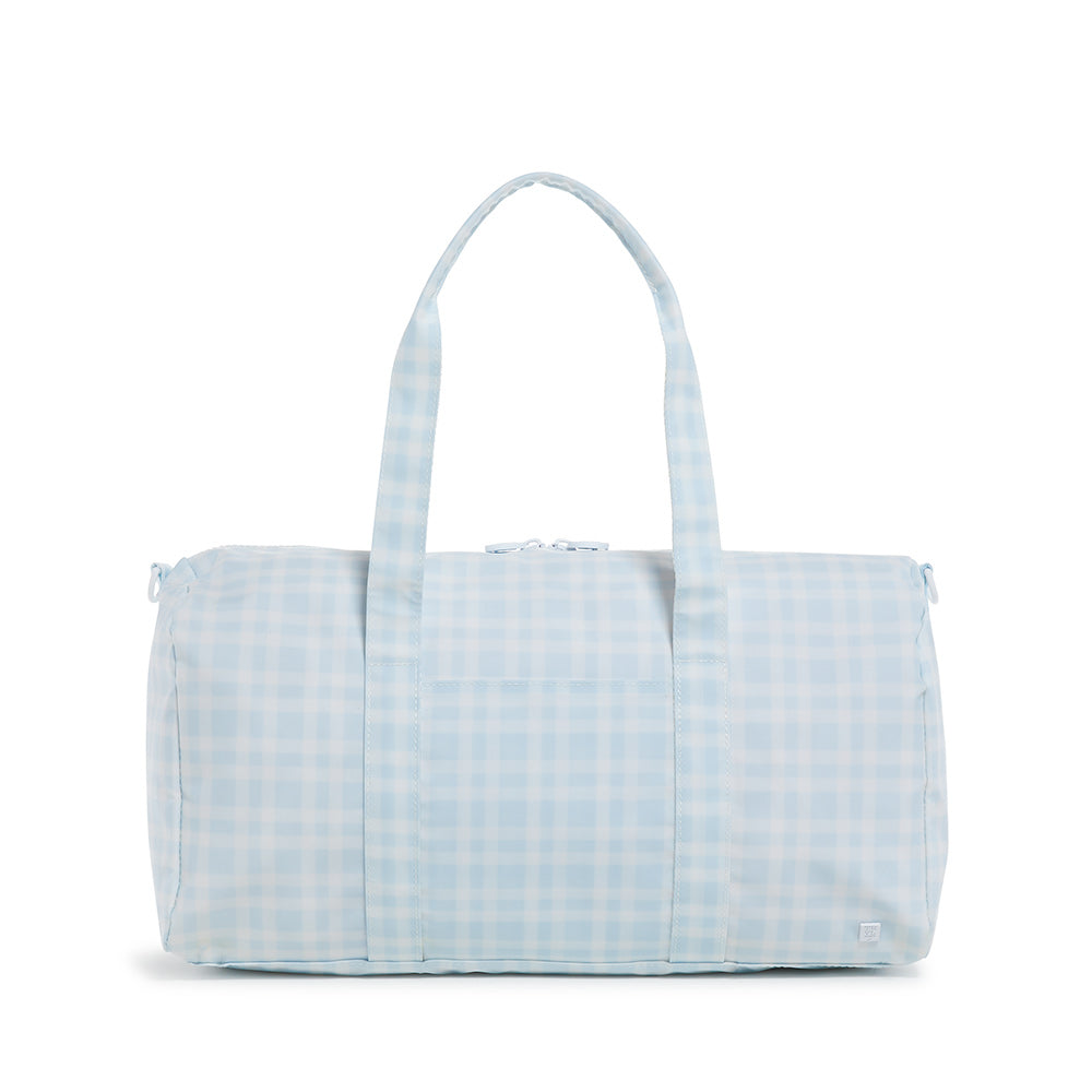 Weekender - Pimlico Plaid Blue Duffel Bag Bags