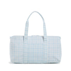 Weekender - Pimlico Plaid Blue Duffel Bag Bags