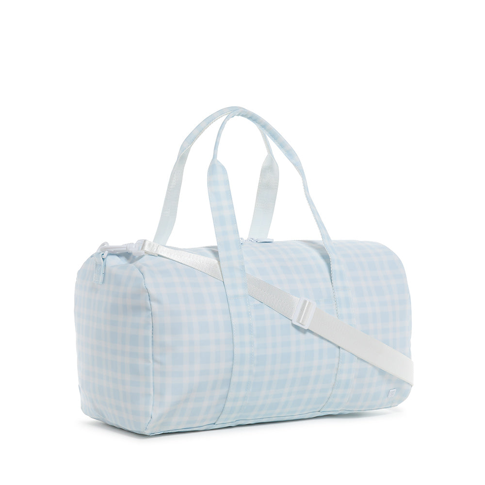 Weekender - Pimlico Plaid Blue Duffel Bag Bags