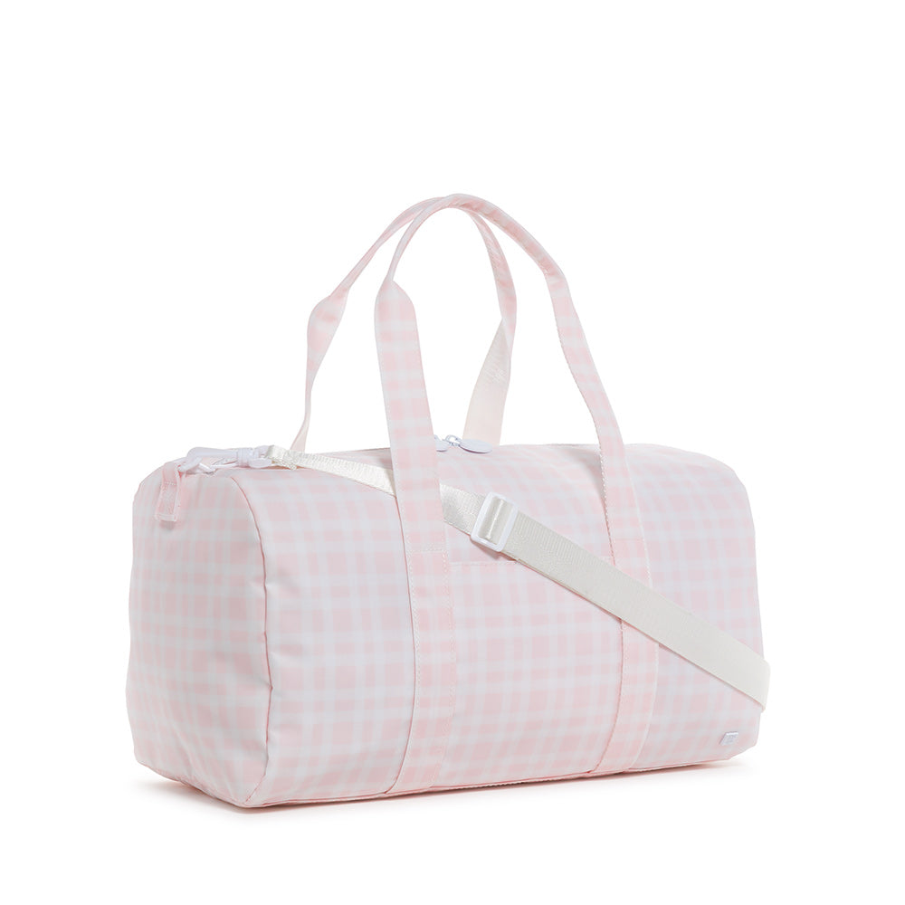 Weekender - Pimlico Plaid Pink Duffel Bag Bags