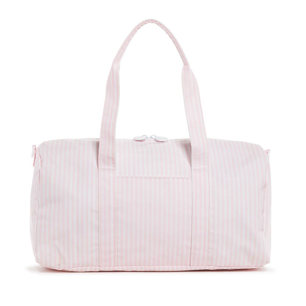 Weekender - Pimlico Stripe Pink Duffel Bag *9/10 Backorder