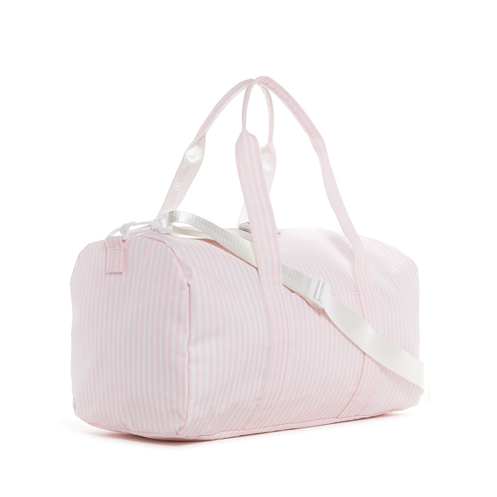 Weekender - Pimlico Stripe Pink Duffel Bag *9/10 Backorder