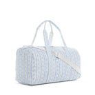 Weekender - Ribbon Floral Blue Duffel Bag Bags