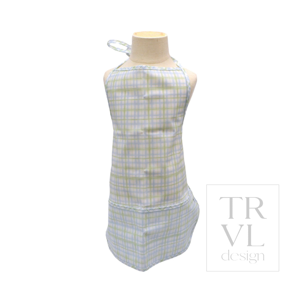 APRON - CLASSIC PLAID GREEN *2PC PRE-PACK* - Aprons